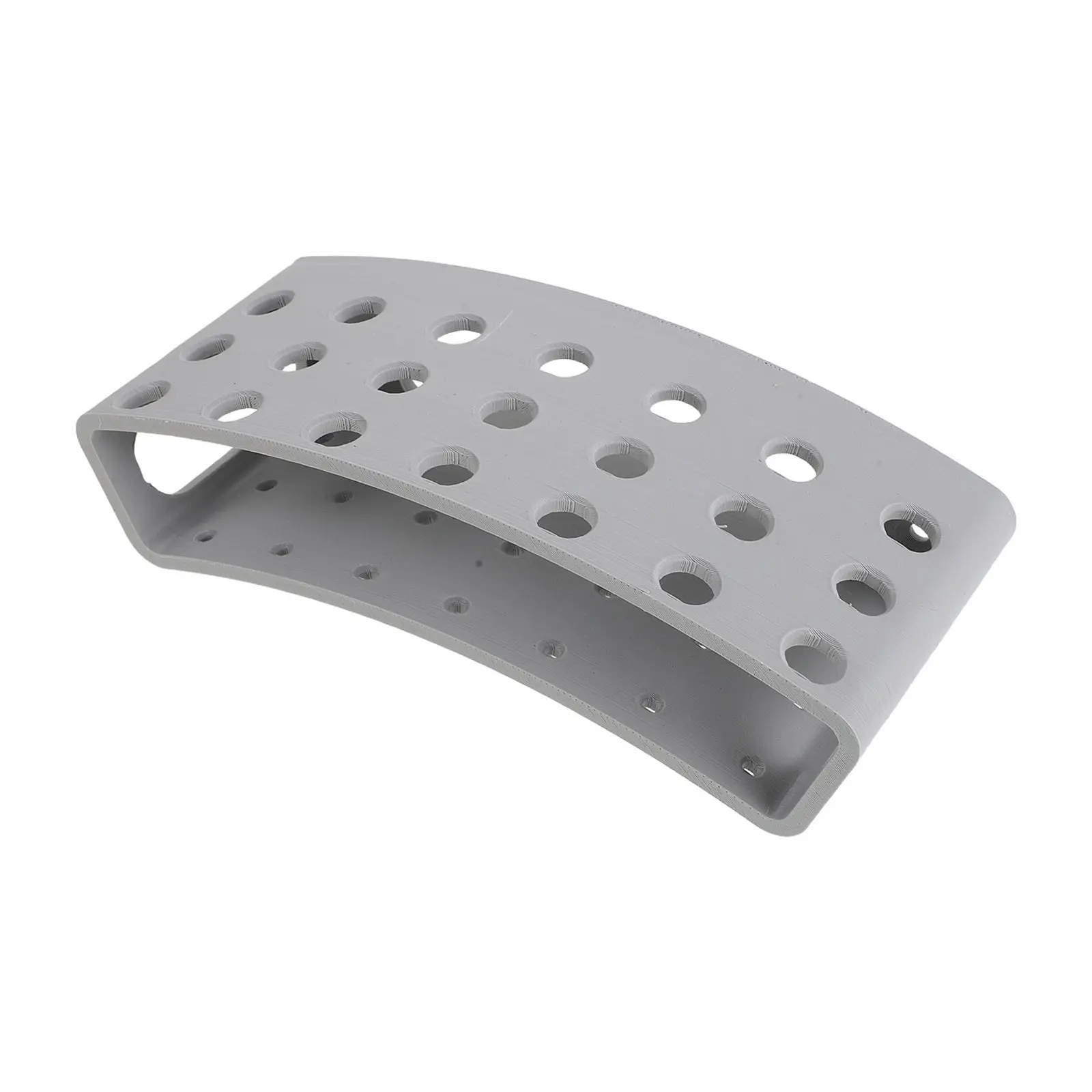 Wall Mounted Dart Holder Plastic Stable 21 Capacity Dart Storage Rack Space-Saving Grey for Home Office Game Room