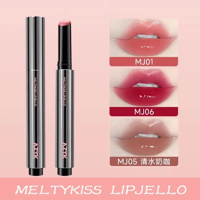 

AZTK Lip Gloss Watery Mirror Lipstick Long-lasting Moisturizing Plump Jelly Lip Gloss Brightens And Hydrates With Box Makeup
