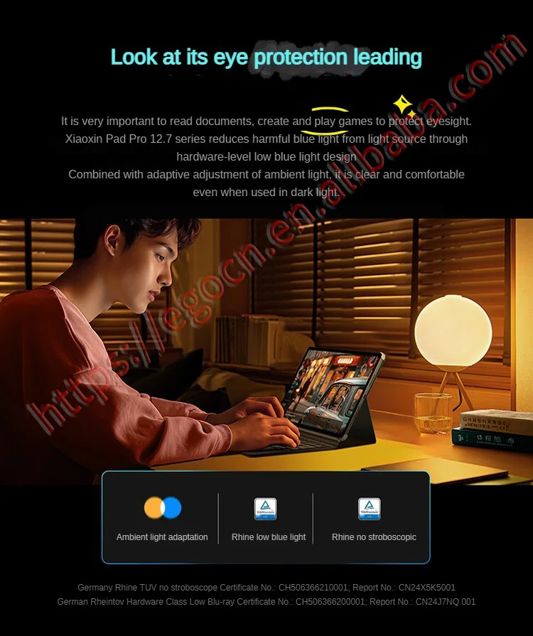 Original Lenovo Xiaoxin Pad Pro 2025 2.9k Resolution 144Hz LCD MTK Dimensity 8300 12.7inch Big Tablet 10200mAh WIFI Android