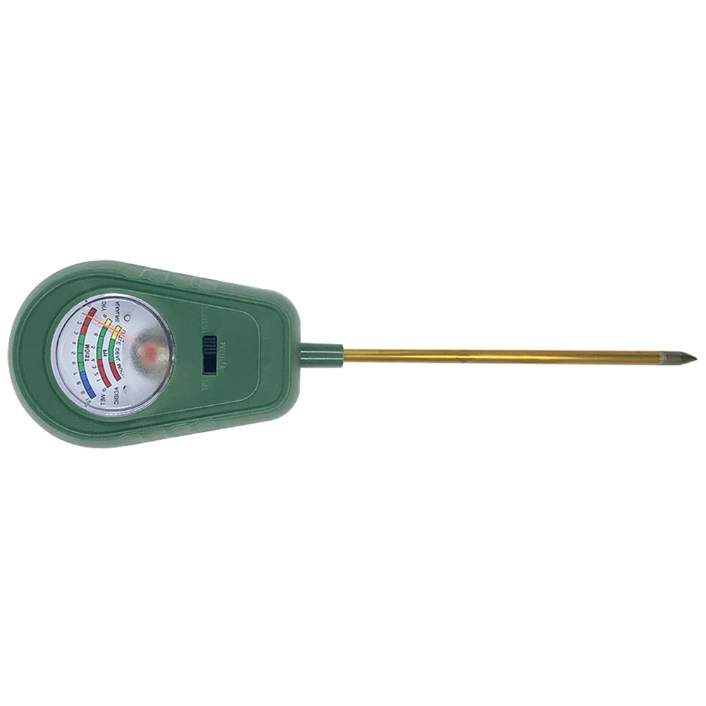 أداة اختبار التربة، جهاز اختبار التربة في الحديقة لدرجة درجة الحموضة والرطوبة، مقياس الرطوبة المحمول خفيف الوزن للنباتات في الحديقة #6