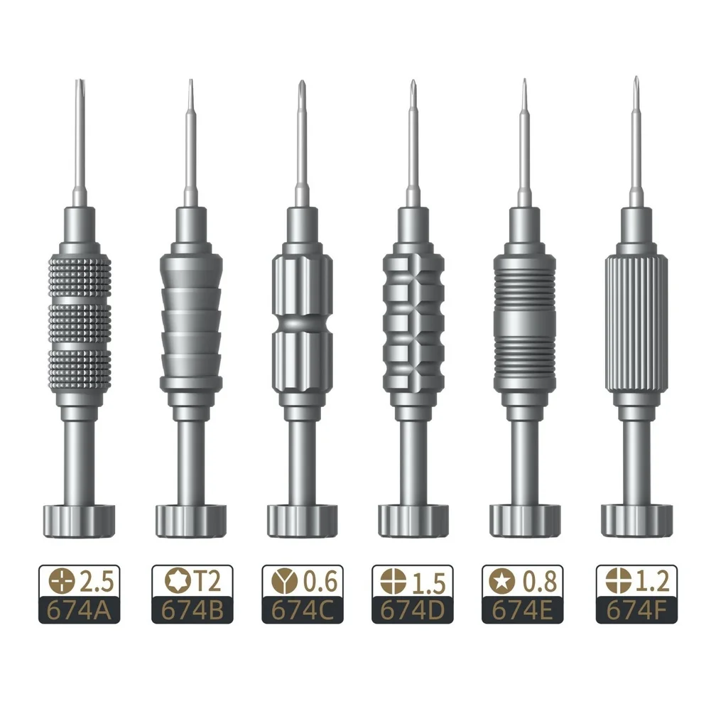 Screwdriver Set CR-Mo Alloy Steel Magnetic Tip For For IPhone For Android Phone Repair Tools Hand Kit