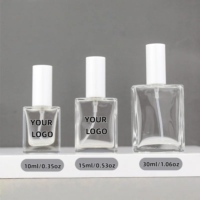 【Logo Custom】100Pcs Customized Two Specifications Available for Transparent/white/black Glass Tube Factory Wholesale