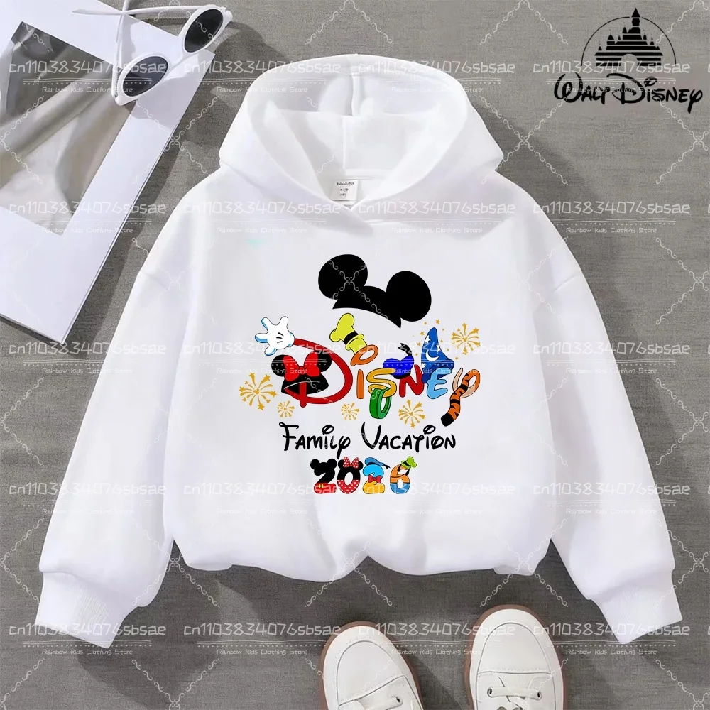 ديزني Kawaii 2026 موضة ديزني لاند رحلة عطلة الملابس كاريكاتير هوديي الأطفال أفضل الرسوم المتحركة فتاة الملابس الصبي ديزني الاطفال #4