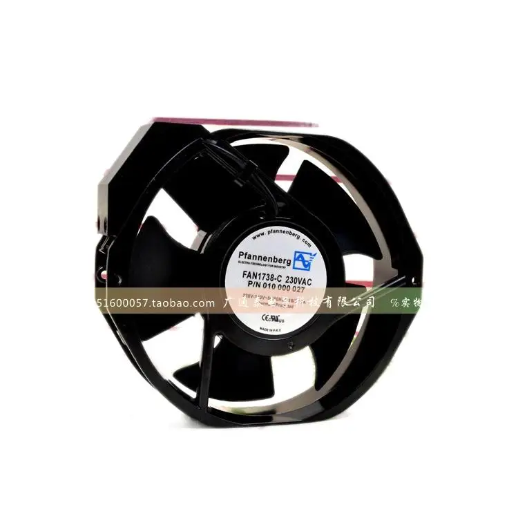 Pfannenberg FAN1738-C 230V 0.160.17a 17238 Cooling Fan Fan 17cm