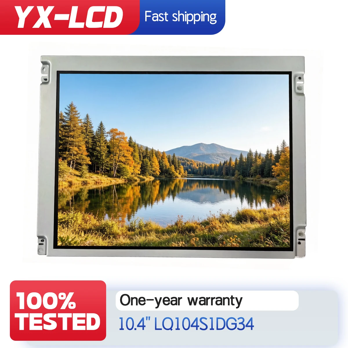 

10,4-дюймовый промышленный ЖК-дисплей LQ104S1DG34 LQ104S1DG35 BA104S01-200 BA104S01-100 TM104SDH01 G104SN02 V2