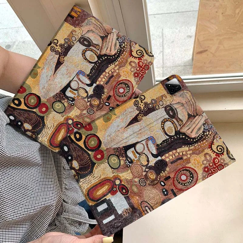 

Cartoon Crowd Abstract Art Gift Tablet Case For Xiaomi Redmi Mini Pad SE K 2 4 5 6 7 8 2023 2025 11 8.8 11.2 10.1 Pro
