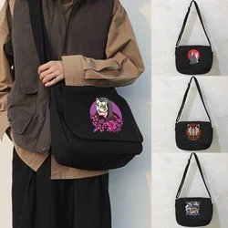 Messenger Bag Multi-function Messenger Bag Japanese Female Student Trend Harajuku Wind Portable One-shoulder Mask Pattern Bags