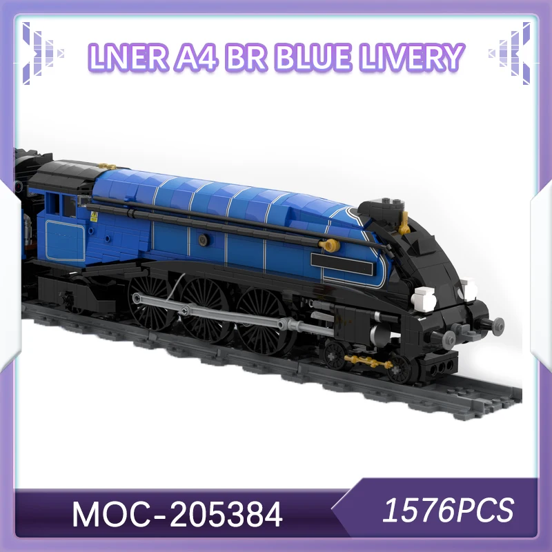 1576 قطعة LNER A4 BR كبد أزرق MOC- 205384