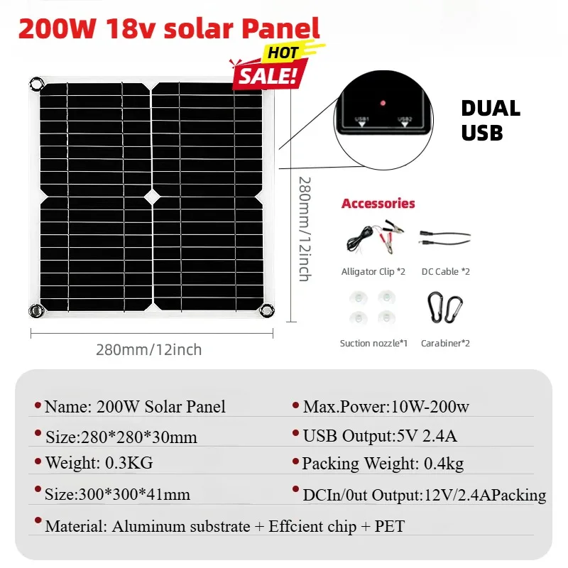 Kit Panel Solar 6000w 220v Plate Complete House Plug 400wSolar Panel with Battery and Inverter Intelligent Solar Kit for Camping