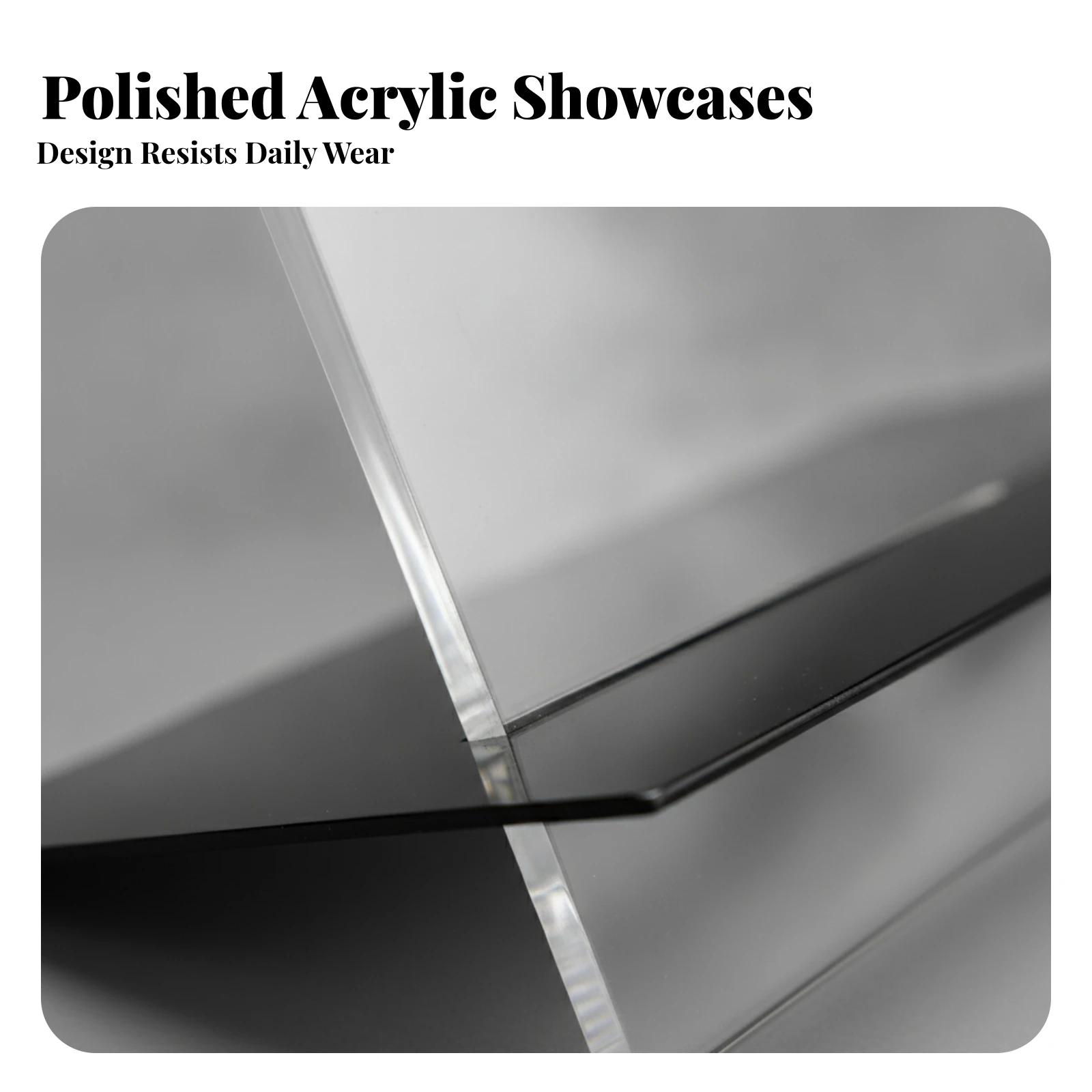 Acrylic Display Stand Clear Slanted Display Stand Book Easel with Lip Minimalist Book Holder with Lip Transparent