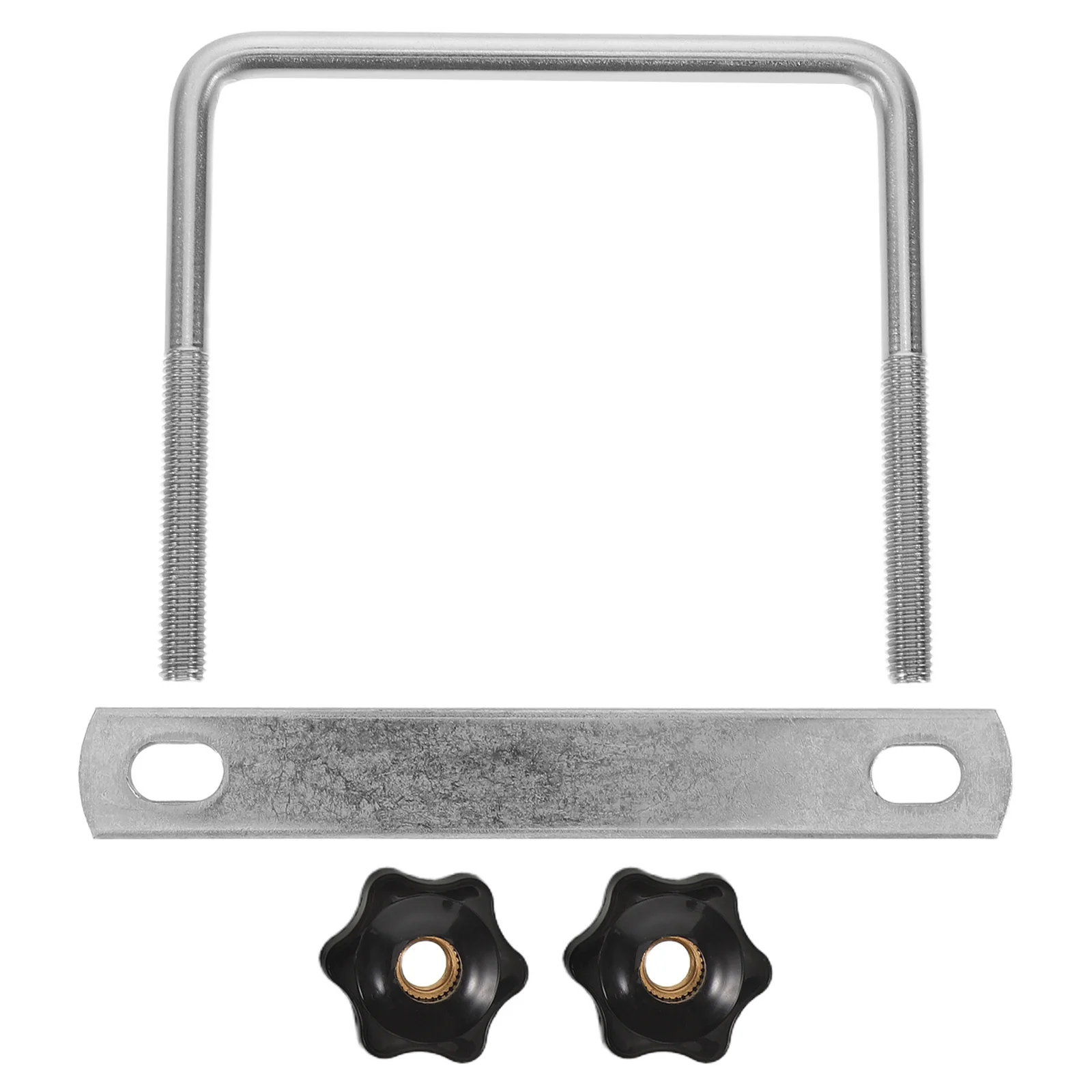 

1 шт. крепление для багажника на крышу автомобиля, кронштейн для крепления грузового бокса, без инструментов, зажим для рейлингов, металлический U-образный кронштейн для грузового фургона