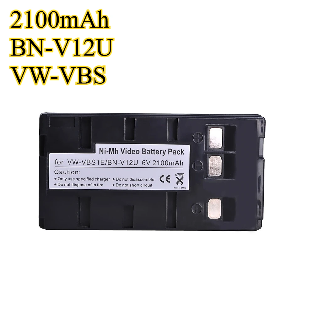 

2100mAh Lithium Battery BN-V12U BN-V14U Suitable for Panasonic VW-VBS1 VW-VBS2BN-V24U BN-V25 BN-V25U Battery