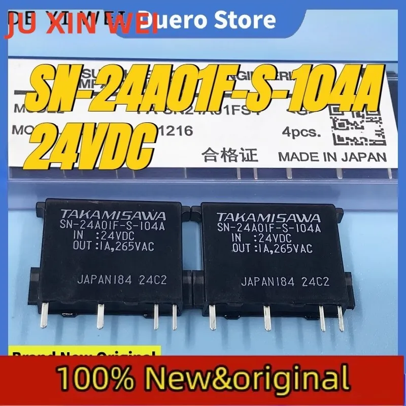 （Brand New Original）1pcs/lot 100% original genuine relay:SN-24A01F-S-104A 24VDC Solid-state relay 4pins FA-SN24A01FS4