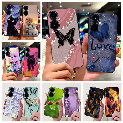 For Tecno Camon 19 Pro 5G Case CI7n New Luxury Painted Cover Soft Silicone Phone Cases For Tecno Camon 19 Neo Camon19 Pro Fundas
