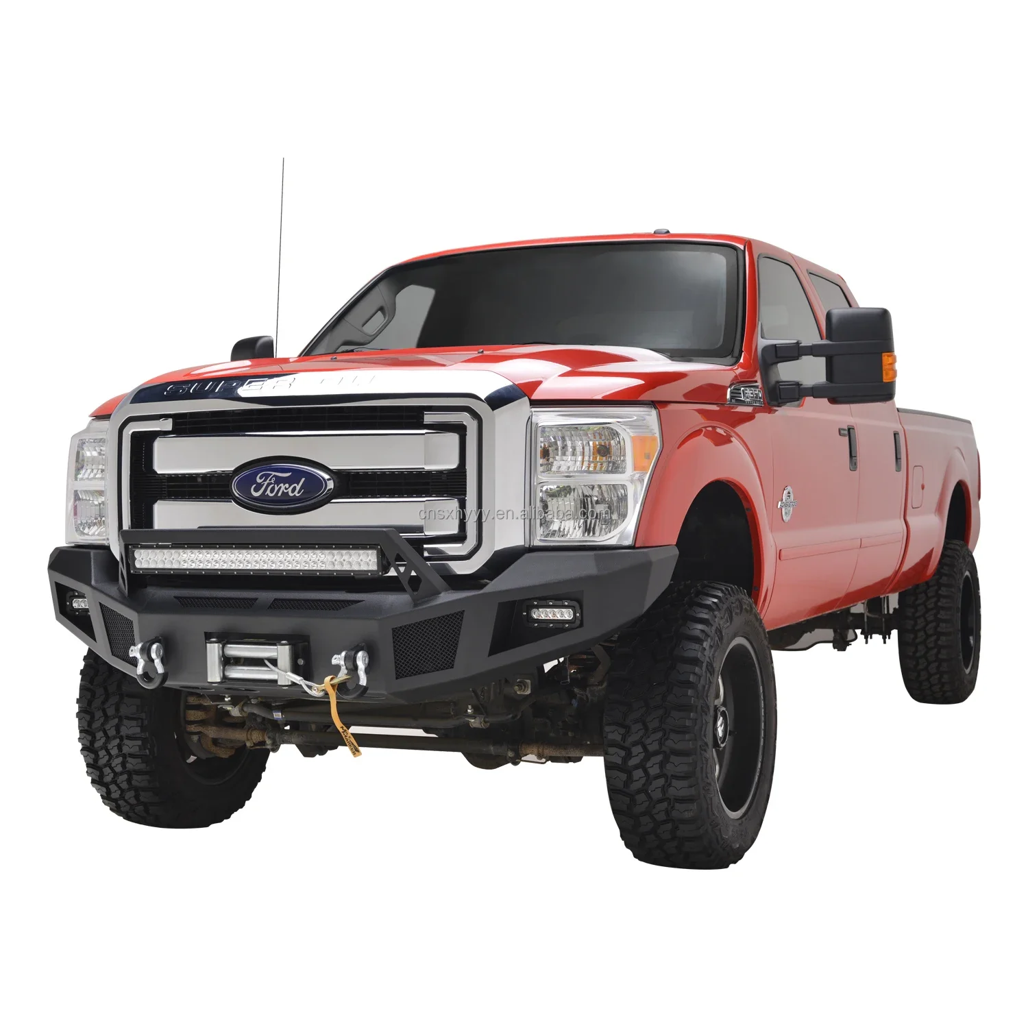 Heavy Duty LED Front steel Bumper/Auto Bumper Use for Modification of 2011-2016 Ford F-250/F-350/F-450 Truck bumper Made In Chin