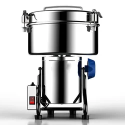 4500G 4500W młynek do kawy 430 stal nierdzewna lekarstwo komercyjne kruszarka do mąki w proszku kruszarka do proszku elektryczny młynek do kawy