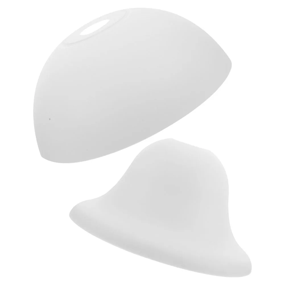 

2Pcs Plastic Lamp Shade Dome Design for Living Room Bedroom Kitchen Office Hotel Corridor Light Fixture Home Lamp Shade