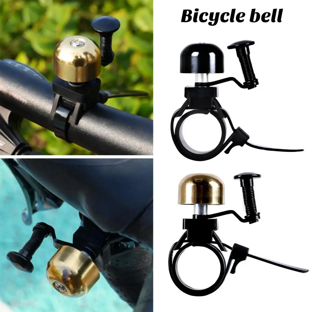 Mountain Bike Bell Classic Bicycle Horn Super Loud Sound Mini Size Simple Installation Universal Bicycle Handlebar Bell 자전거 벨