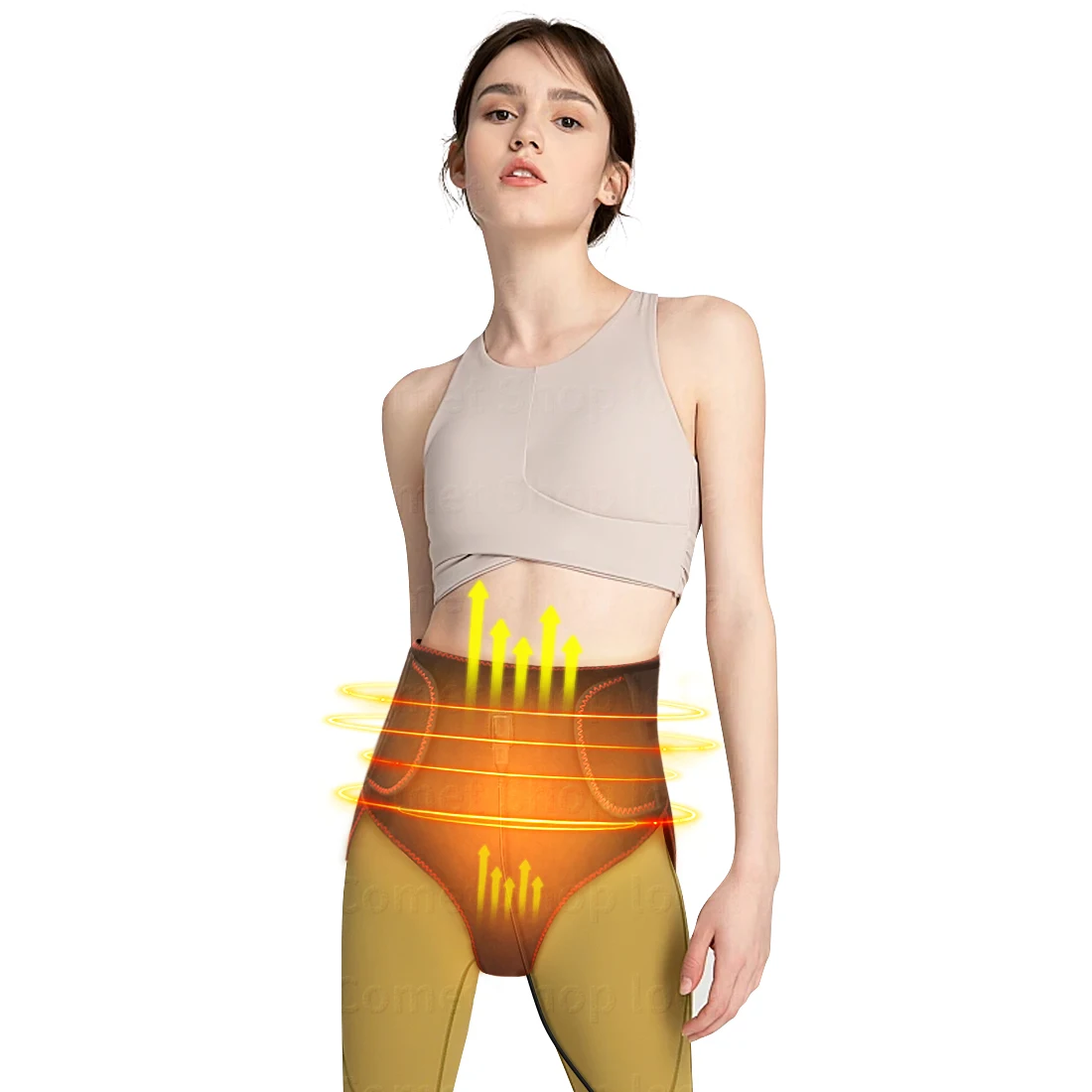 

Теплые трусы из углеродного волокна с подогревом, вибрационный массажер для брюшного пресса - менструальный дискомфорт, нижние боли в животе и натяжение бедер