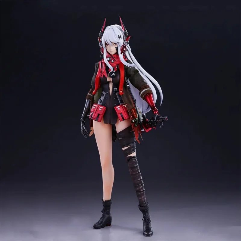 

In Stock Genuine Nuclear Gold Reconstruction AniMester Lucia Crimson Abyss 1/9 20CM PVC Anime Figure Action Figures Model Toys