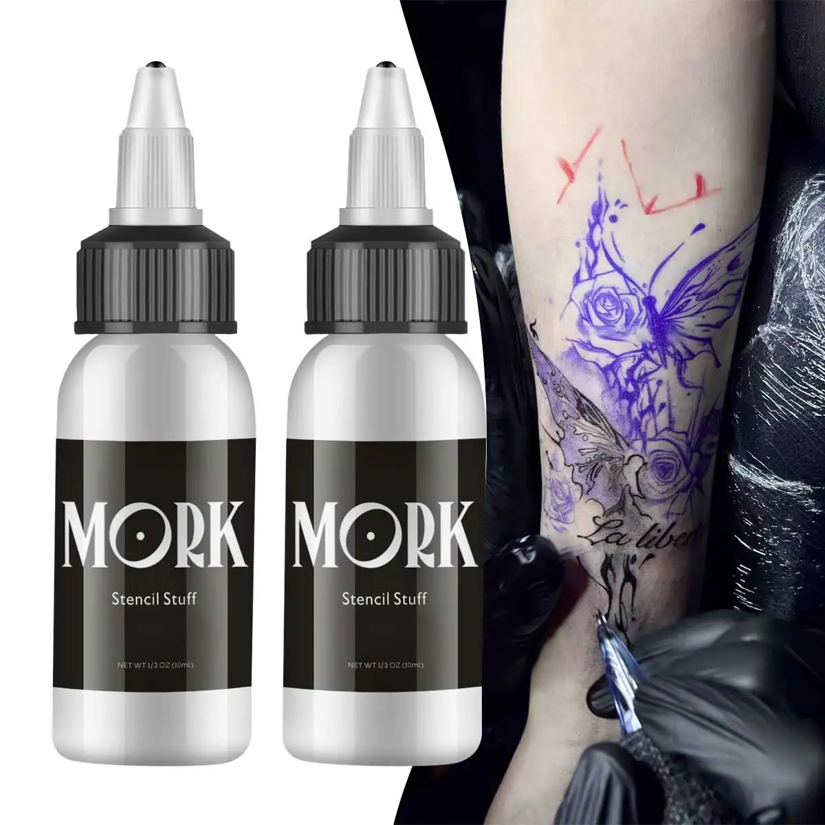 

2pcs Tattoo Transfer Gel Tattoo stencils Gel 30ML Large Capacity High Quality Fast transfer Gel Not Easy To Erase