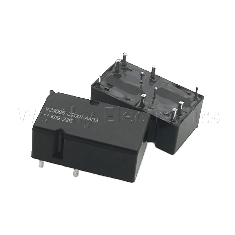 

Free shipping 10pcs/lot relay 12VDC 10PIN V23086-C2001-A403