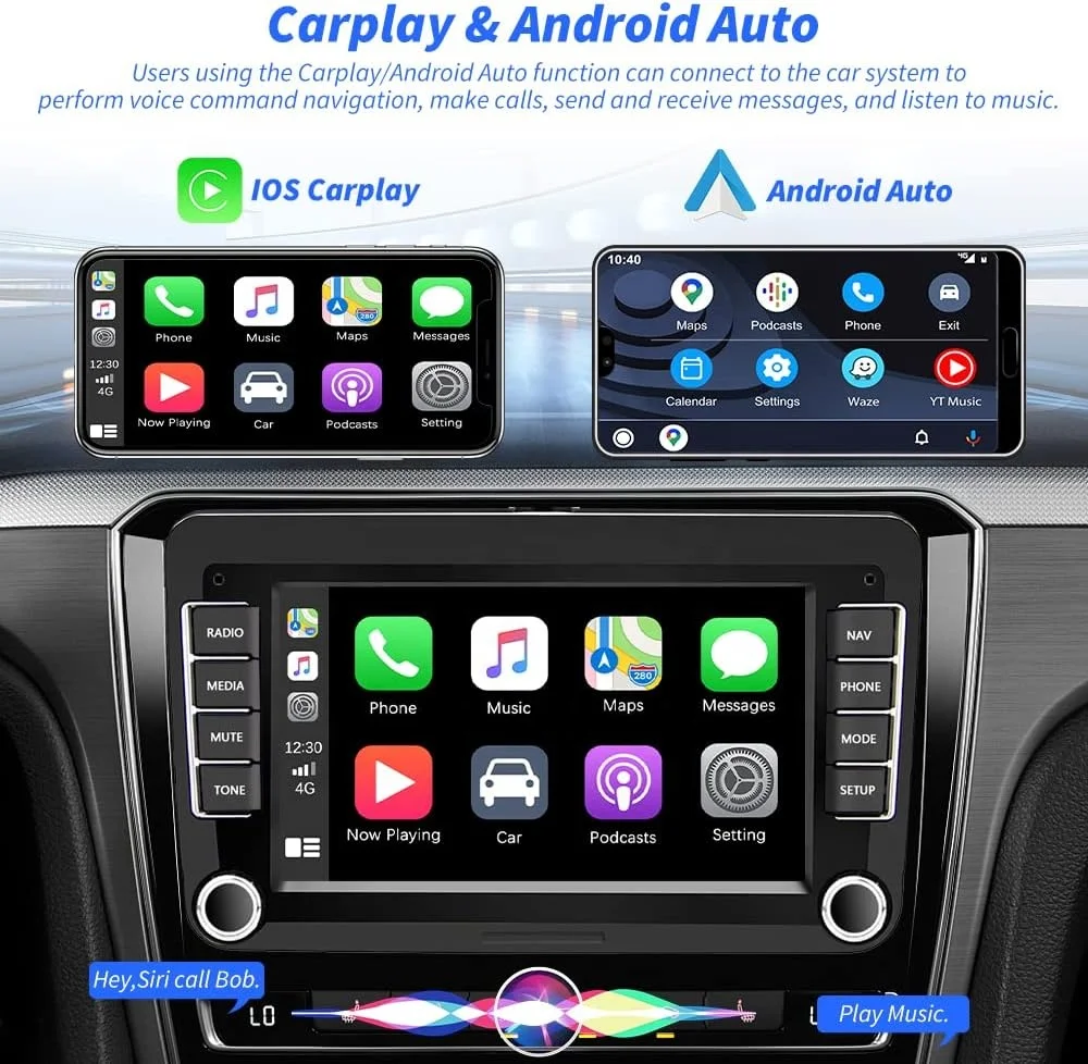 Podofo Android Car Radio Carplay Android Auto 7