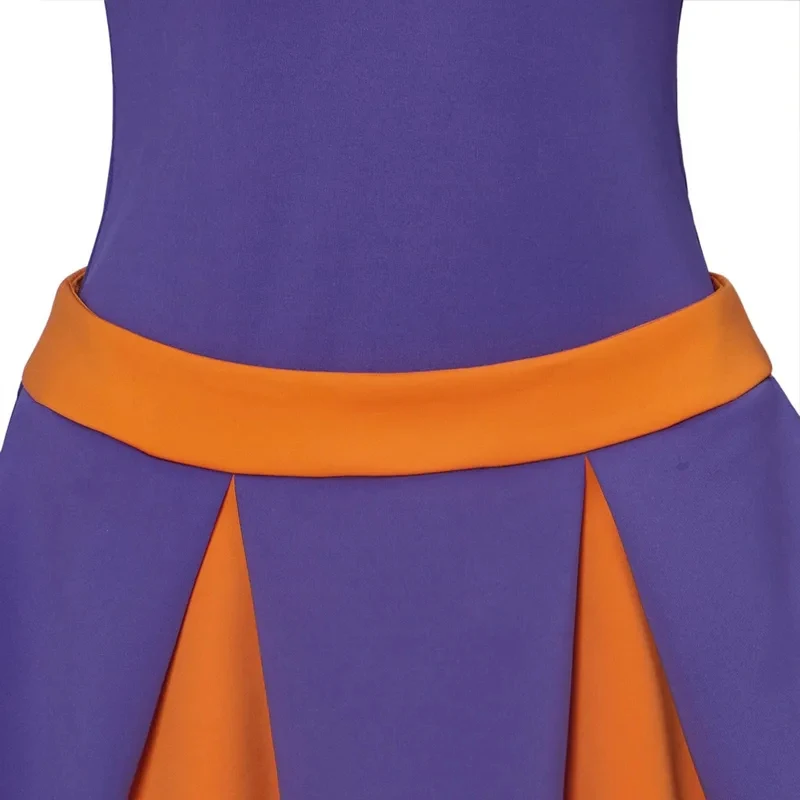Disfraz de animadora de Jennifer Check, uniforme de escuela secundaria DK, traje de animadora de Jennifer, disfraz de Halloween