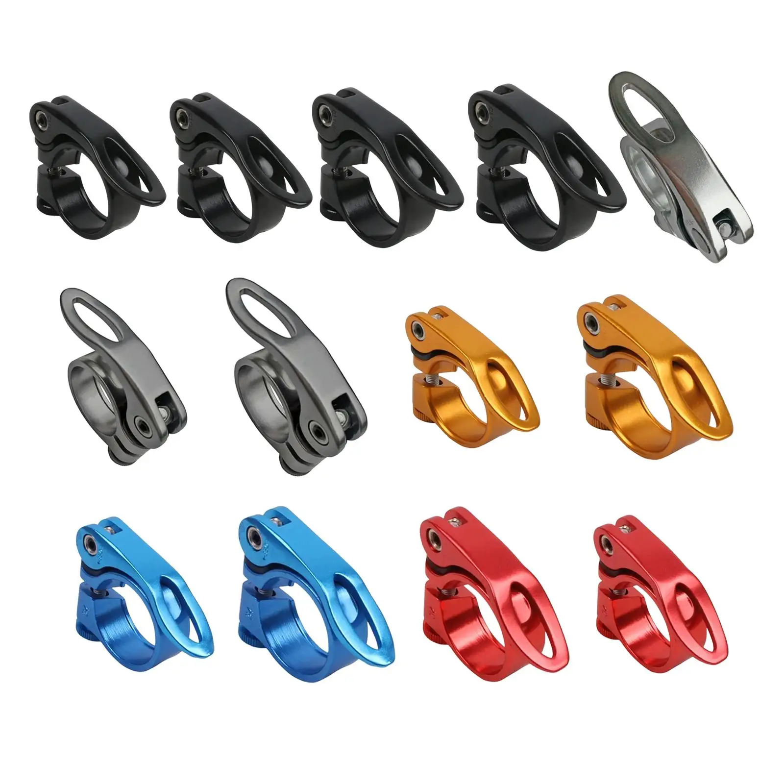 Bike Seatpost Clamp Bike Seat Post Clamp Bicycle Seat Tube Mount Clip for Road Bikes