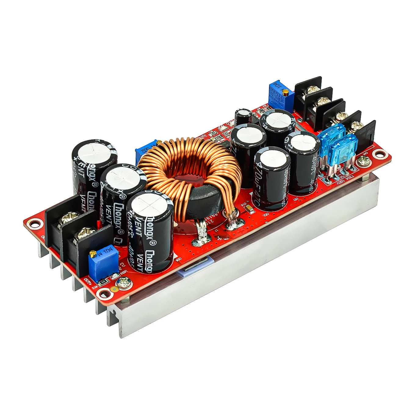 1200W 20A DC Converter Boost Step-up Power Supply Module IN 8-60V OUT 12-83V With Heat Sink 1200 W 12V to 24V 48V