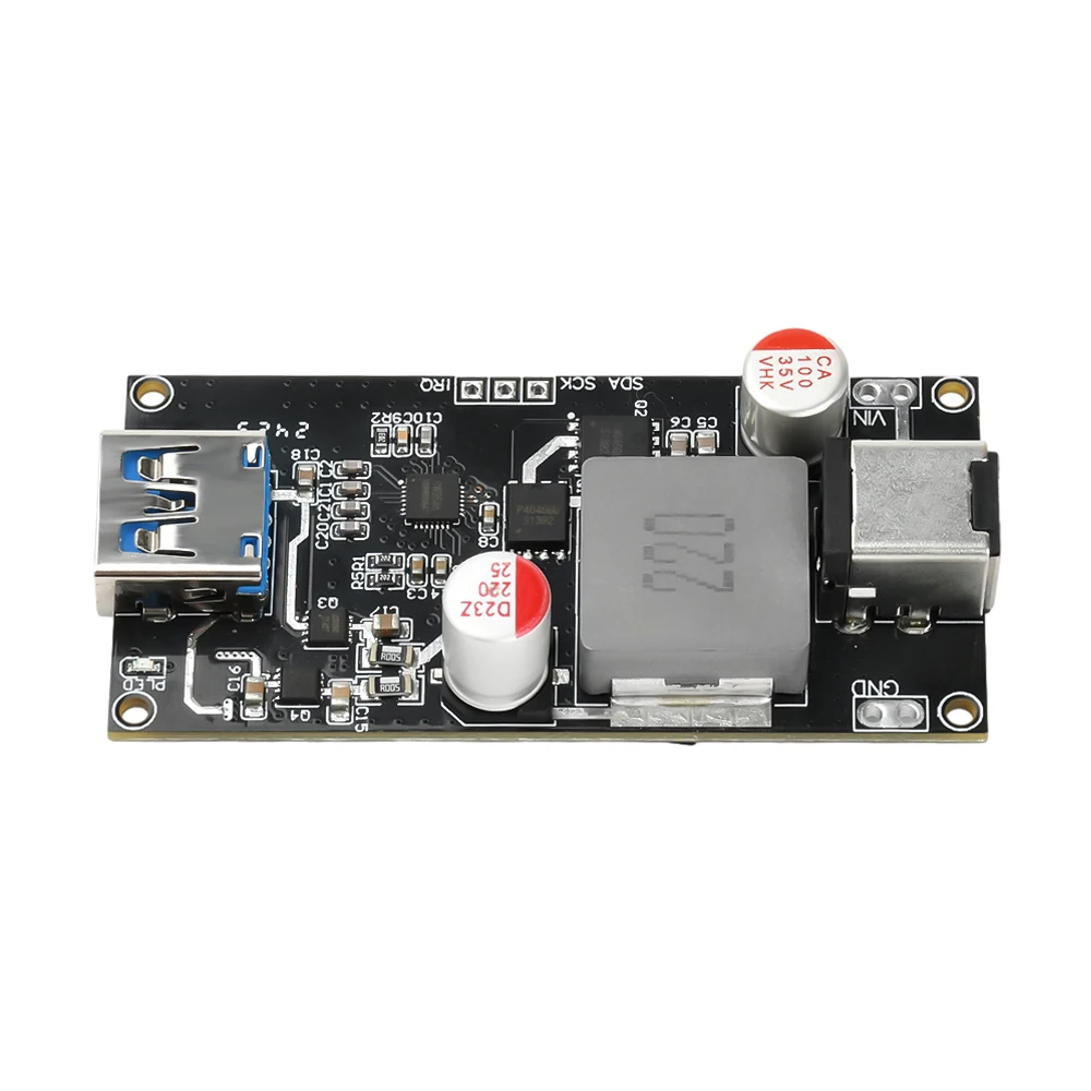 Multi-Protokoll-Desktop-Schnelllade-Modul DC6V 30V 140W QC4.0 PD5.0 Hochleistungs-Intelligentes Lademodul für Mobiltelefone – Detail 9