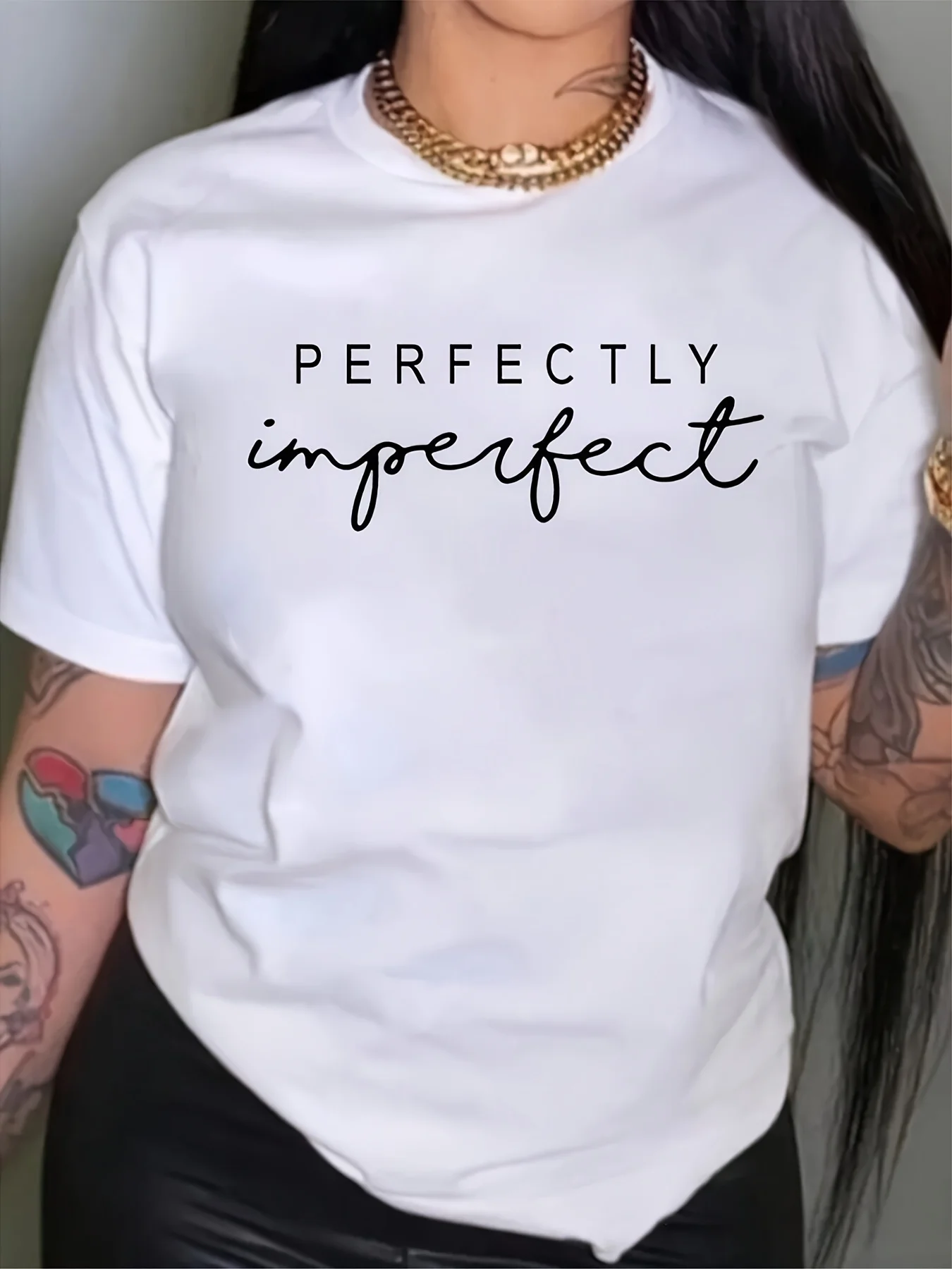 

Letter Graphic Printing Summer Autumn Winter Pure Cotton Men's and Women's T-shirts Short Sleeves Luxury Outdoor Sports Brand
