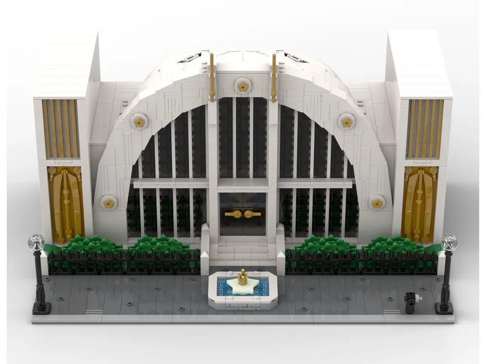 2658pcs MOC Hall Of Justice Super Heroes Building Blocks Birthday Festival Toy Gift Brick Constructing Plastic Educational view 2