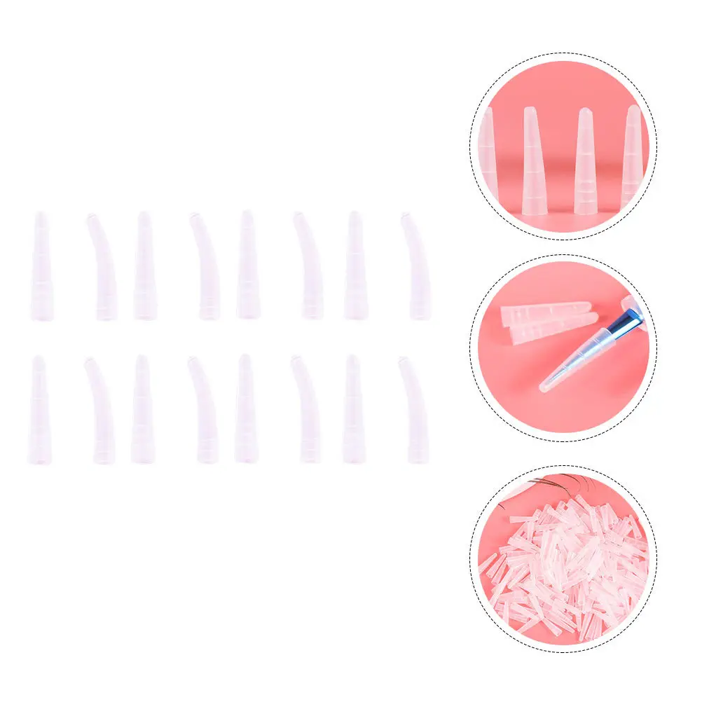 1 set di pinzette per ciglia custodia protettiva in silicone per principianti tappi di ricambio manicure pedicure strumento pinza copertura