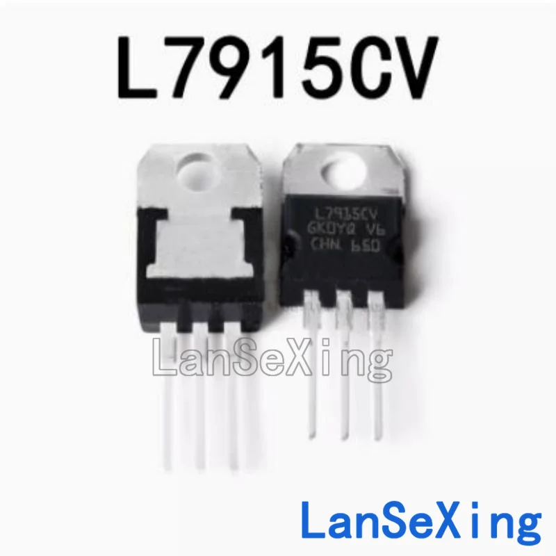 Three terminal stabilized voltage L7915CV TO-220 (10 pieces)