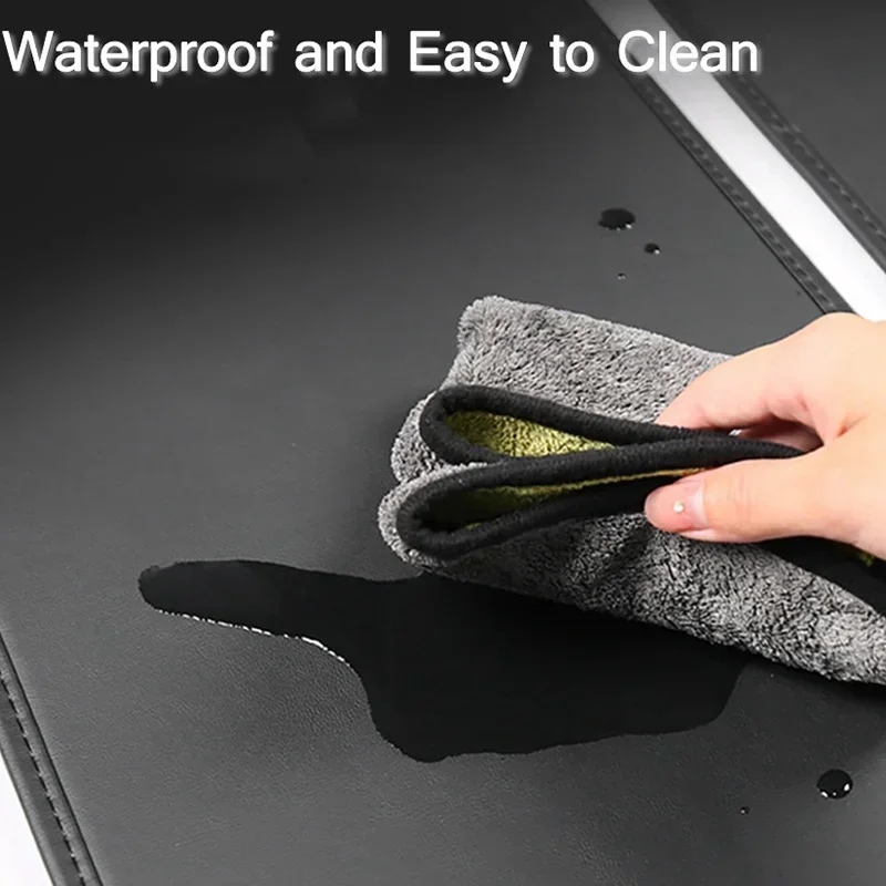 For Tesla Model 3 Highland 2024+ Central Armrest Box Rear Seat Child Anti-Kick Pad Anti Dirty Mat Back Air Vent Protection Cover