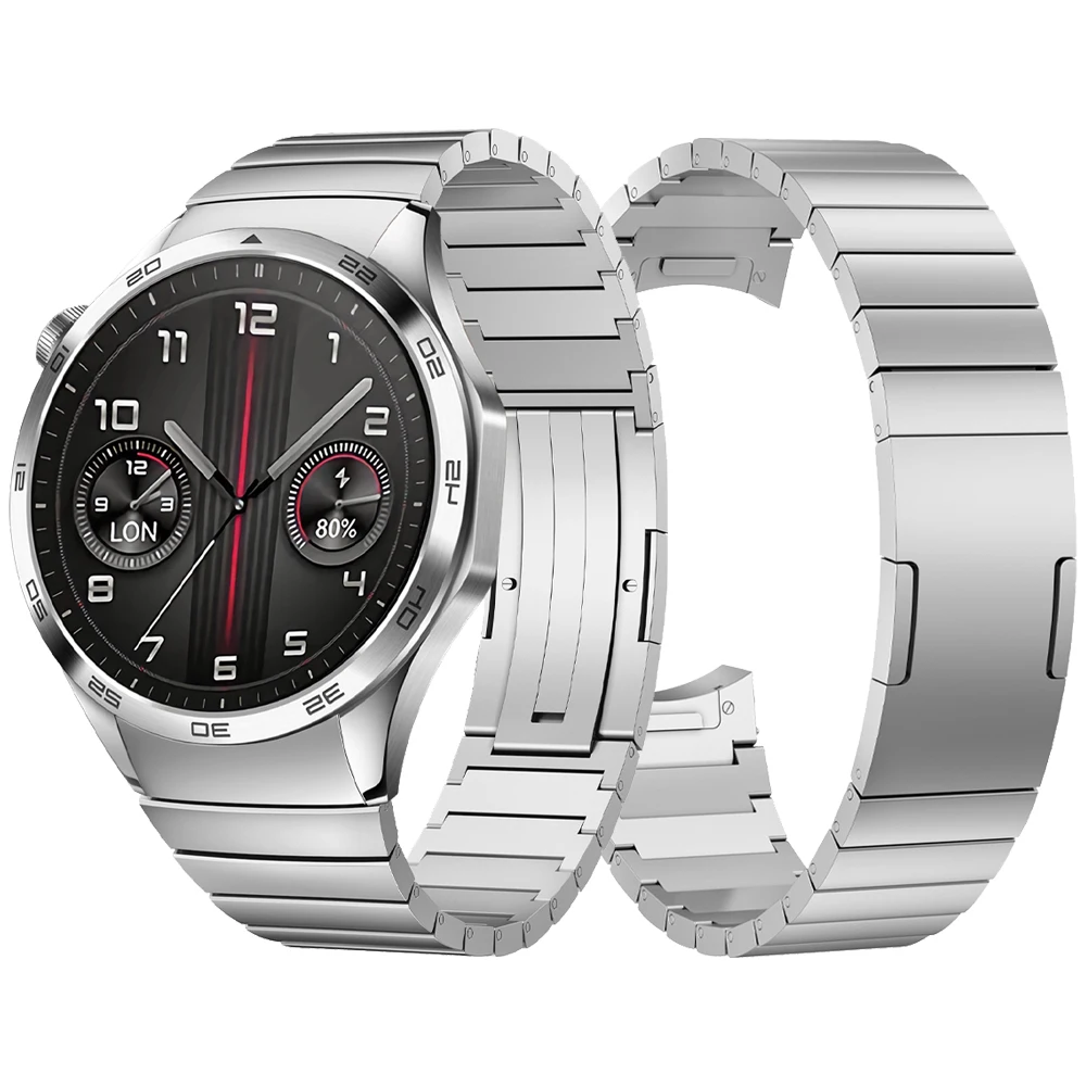 

Ремешок металлический для HUAWEI WATCH GT 4 46 мм, сменный Браслет GT4 Link, аксессуары для наручных часов в официальном стиле