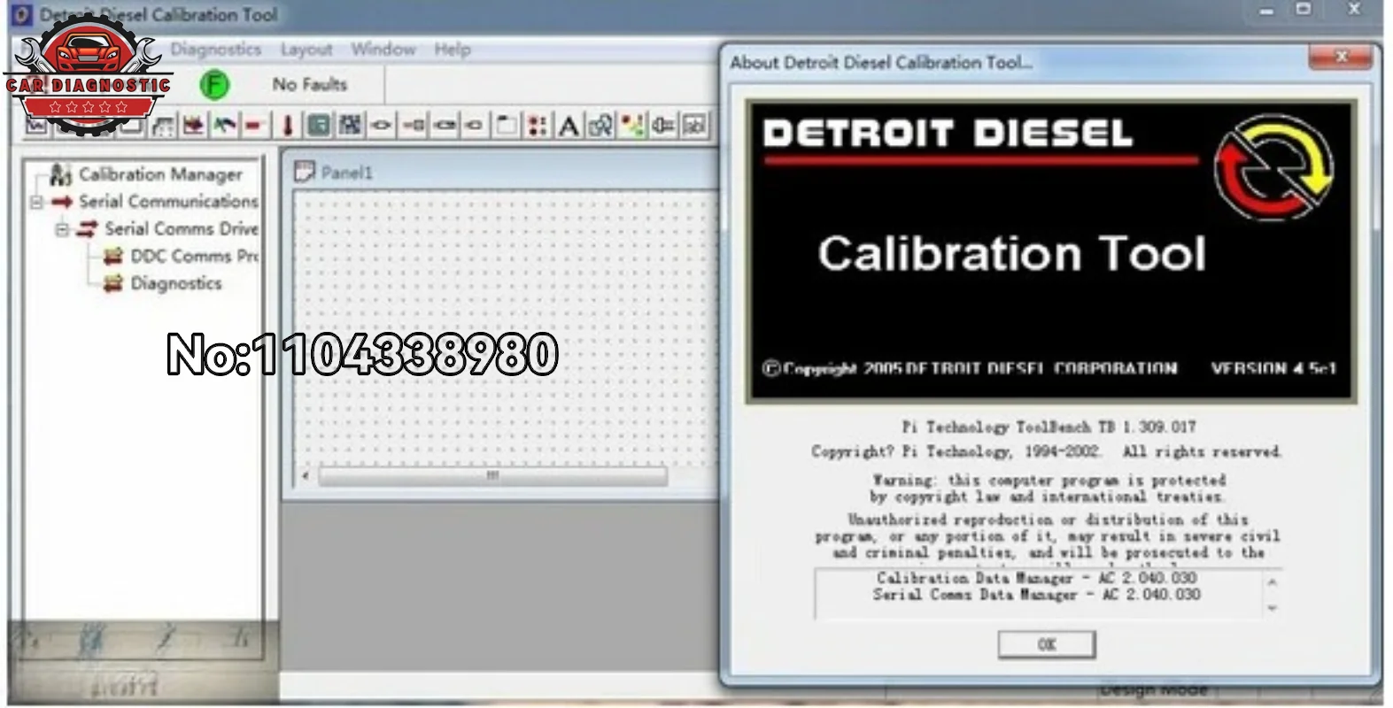 

Detroit Diesel Calibration Tool (DDCT) v4.5 English + Metafiles + Crack + Instruction