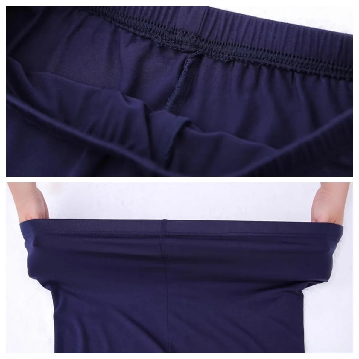 Celana pendek untuk wanita, pinggang tinggi warna permen Modal lembut meregang gaya musim panas ukuran besar 5XL pakaian dalam celana pendek Boxer wanita