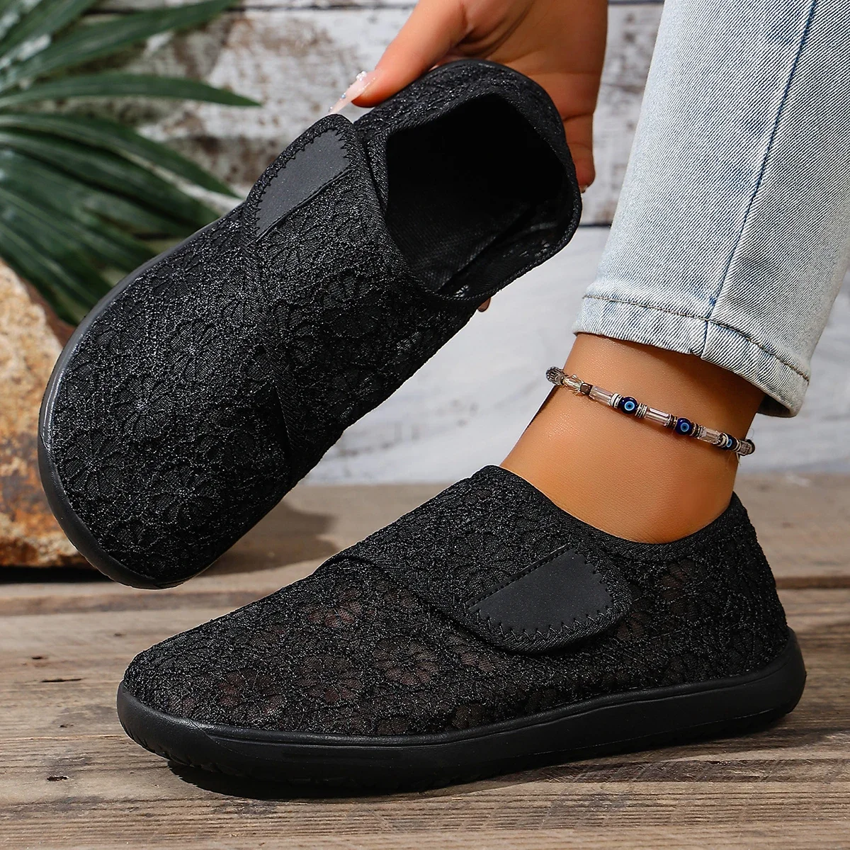 

Summer Women's Wide Minimalist Barefoot Shoes Breathable lace Walking Sneakers for Women Shoes Zero Drop Sole