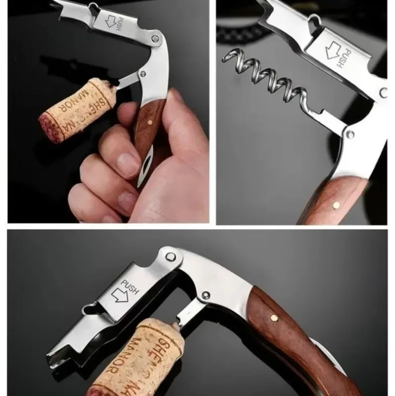 Bottle Opener Multifunctional Beer and Red Wine Opener Portable and High-end for Home Use Kitchen Tools