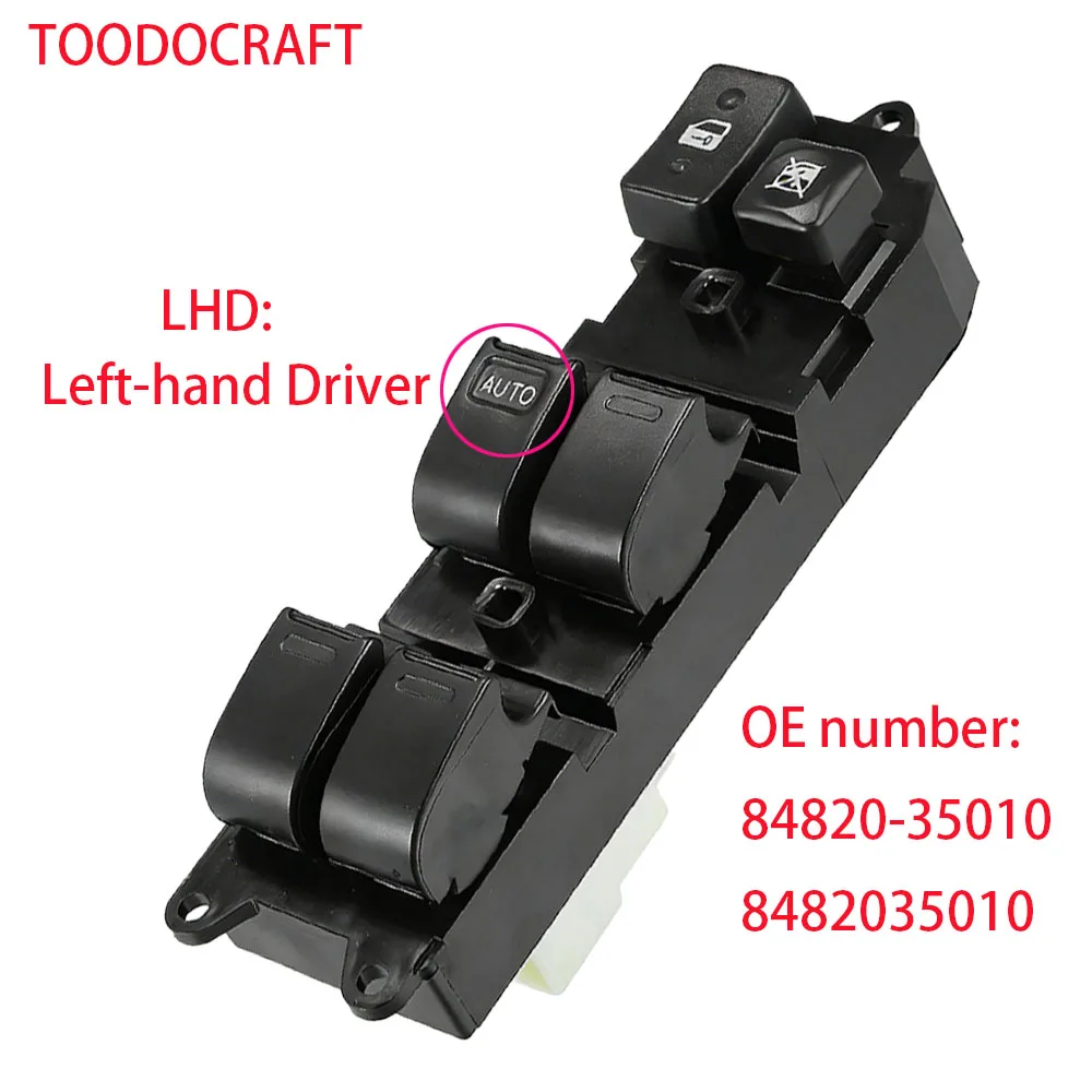 84820-35010 LHD Master Power Window Switch voor Toyota 4Runner/Hilux/Land Cruiser 80/Lexus LX450