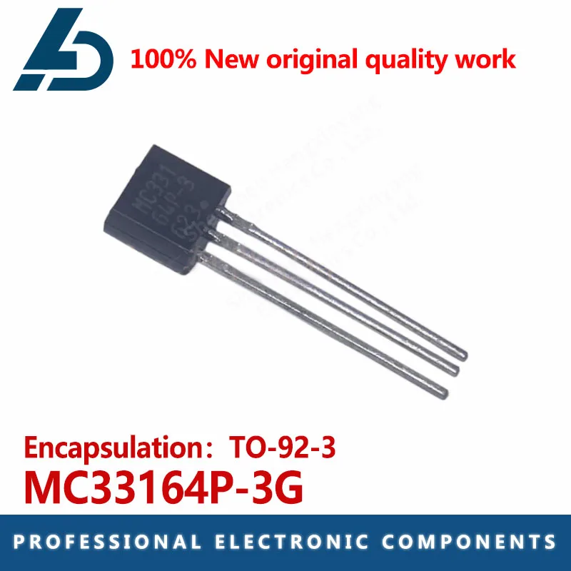 10PCS MC33164P-3G package TO-92-3 3V voltage monitor, micro-power undervoltage sensing circuit