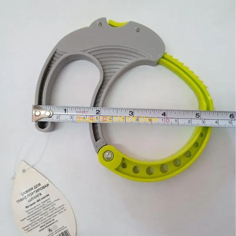 

Plastic Coiled Hose Cable Retainer Clip Vehicle Camping Essential Tool Ratchet Mechanism Hose Clip for Pipe Management