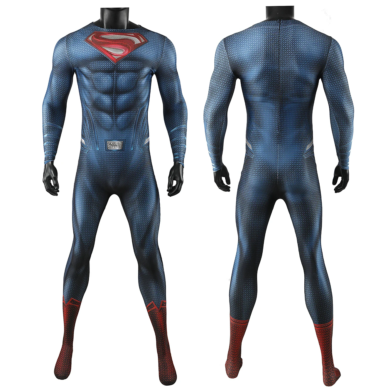 Super Hero Justice League Cosplay Man Costume Superhero Henry Cavill Spandex Disfraces Bodysuits Zentai Outfit Halloween Costume