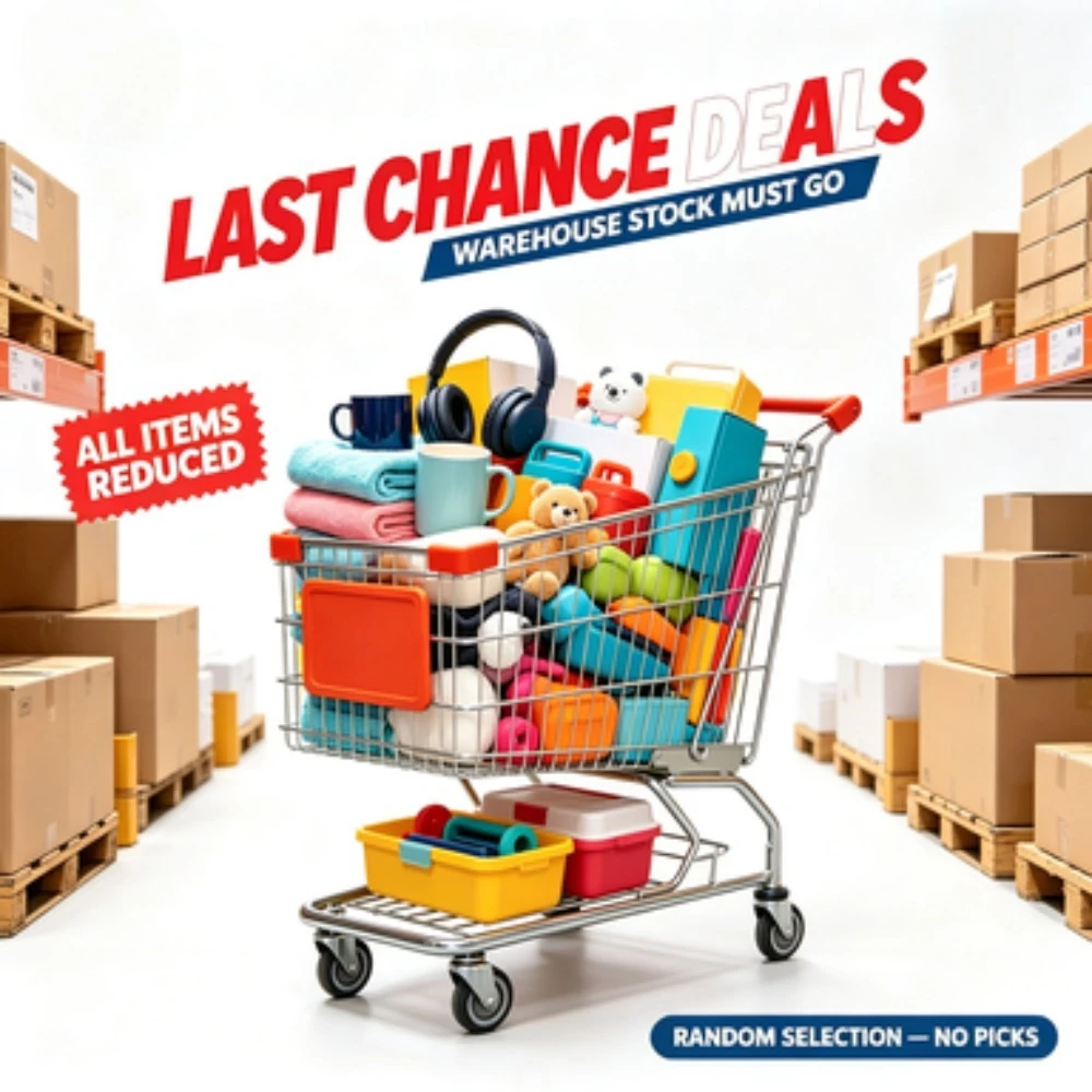 Super Budget Friendly Economical Durable Sturdy Warehouse Stock Clearance Large Bulk Goods