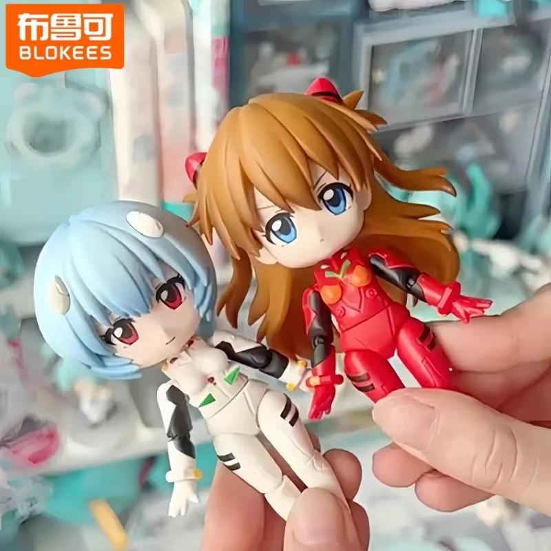 Neue Original Blokees Serendipity Q Evangelion DaaLaMode Serie Figuren Blind Box Anime Peripherie-Sammlung Ornament Geschenke Spielzeug