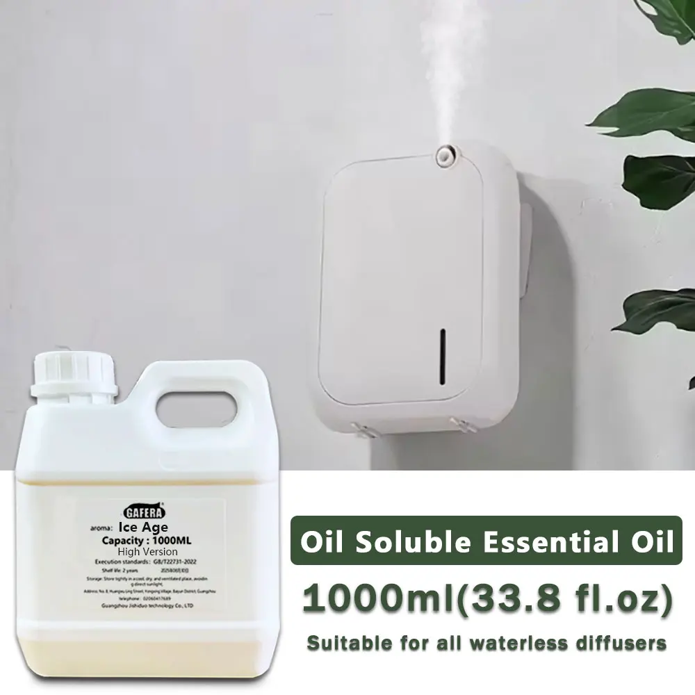 

GAFERA 1000ml (33.8 fl.oz) Wild Bluebell/Hilton Essential Oils - For Five-Star Luxury Hotel All Waterless Aromatherapy Machines