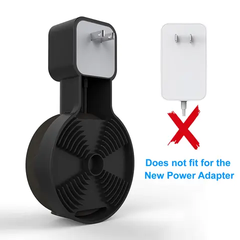 इको डॉट 3 वॉल माउंट होल्डर, एलेक्सा इको डॉट तीसरी पीढ़ी के स्पीकर के लिए कॉर्ड मैनेजमेंट ब्रैकेट (ईयू यूएस यूके प्लग) 8 best sales एलेक्सा इको डॉट 3 - №5