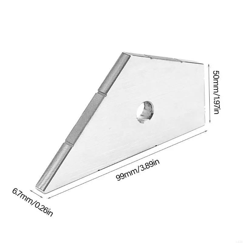 

Stainless Steels Triangular Guitar Level Ruler For Carpentry And Building Tasks